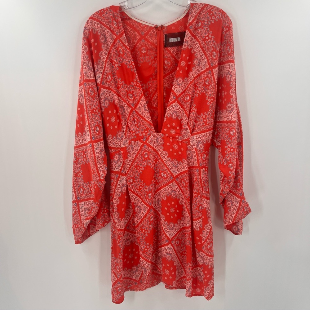 Reformation Fuji kimono dress 8 - Picture 4 of 7